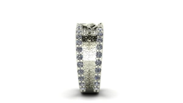 Diamond Superman Wedding Ring