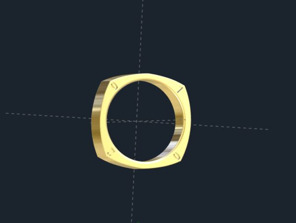 European Shank Wedding Ring
