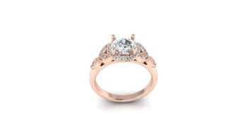 Custom Vintage Engagement Rings