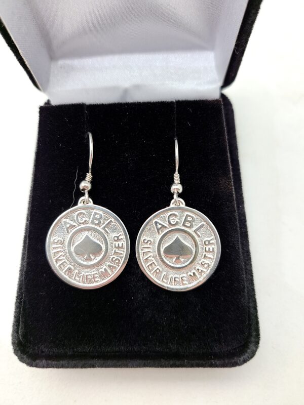 Silver Life Master Earrings