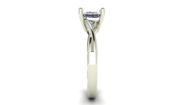 Crossover Princess Engagement Ring