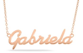 Rose Gold Name Necklace