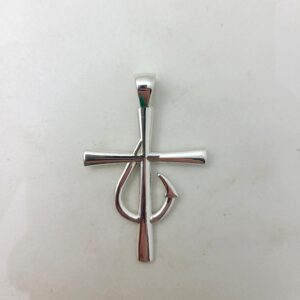 Cross & Hook Pendant