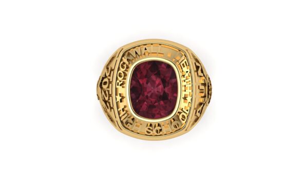 Cushion High School Class Ring