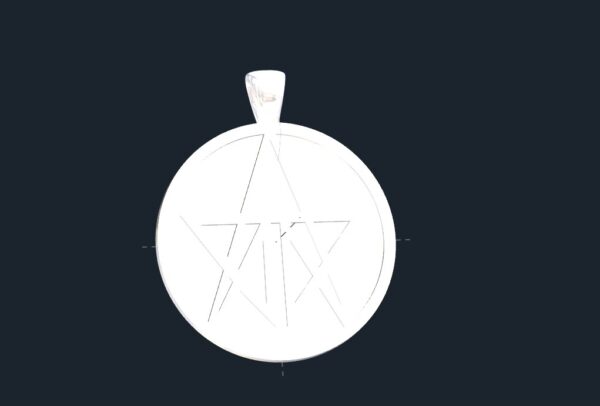 Geometrical Medallion Pendant
