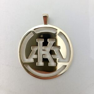 Cutout Medallion Pendant