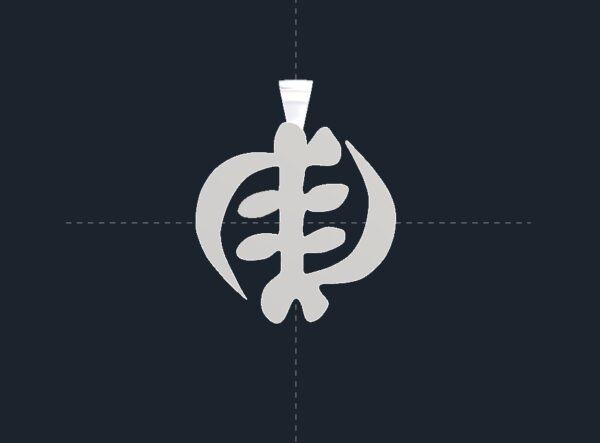 Japanese Character Necklace