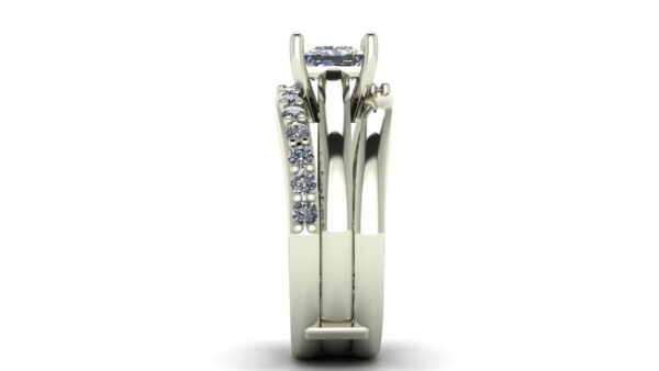 Engagement Ring with Enhancer