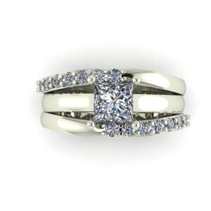 Engagement Ring with Enhancer