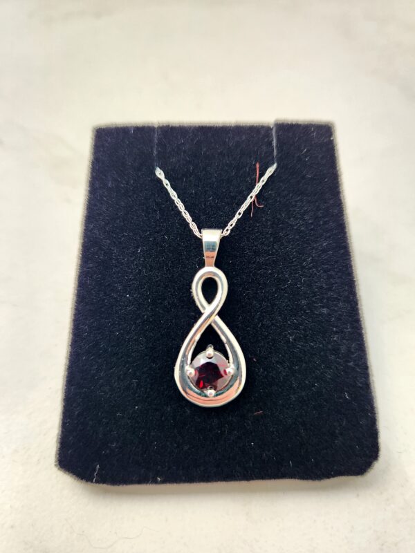 Ruby Infinity Pendant