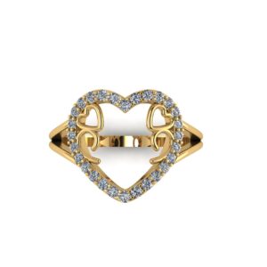 Diamond Heart Ring