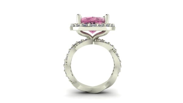 Infinity Halo Ring