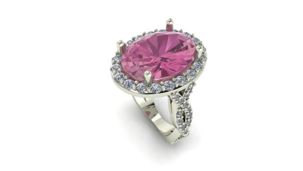 Infinity Halo Ring