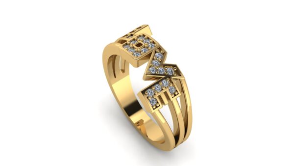 Diamond Love Ring