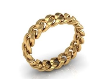 cuban link ring