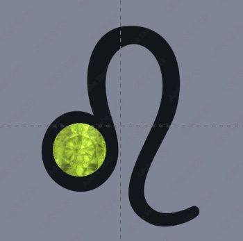 leo pendant
