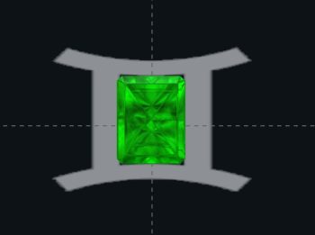 gemini pendant