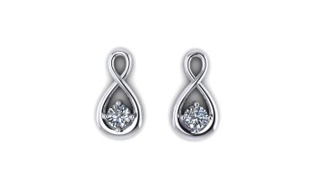 Lab Created Diamond earrings