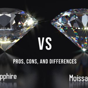White Sapphire Vs Moissanite
