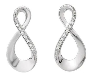 infinity earrings