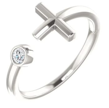 diamond cross rings