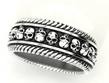 Skull Wedding Bands