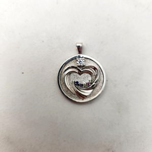 Stylized Heart Pendant