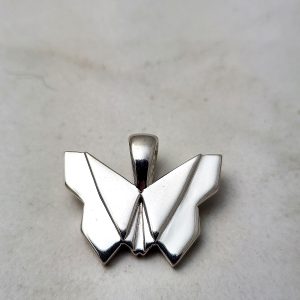 Geometrical Butterfly Pendant