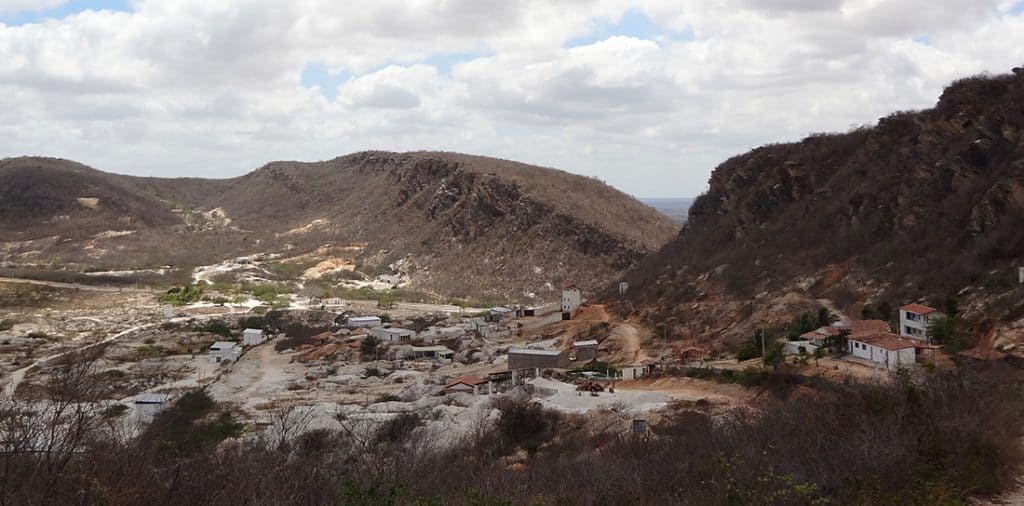 Tourmaline mine