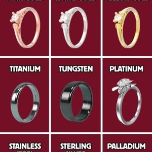 Types Of Jewelry Metals