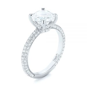Pavé Engagement Rings