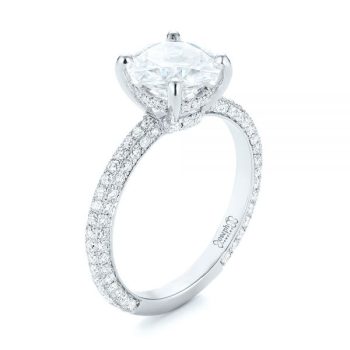 Pavé Engagement Rings