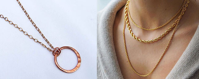 Brass and copper jewelry outlet