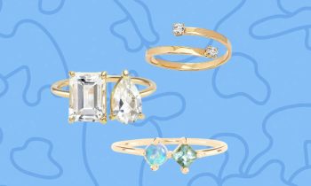 2 Stone Engagement Ring