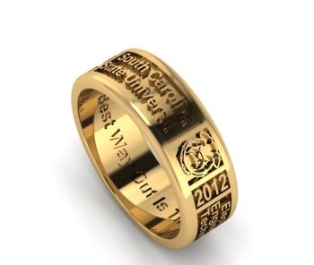 Contemporary Graduation Rings