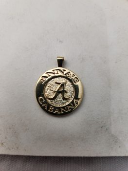 Custom Name Necklace Gold