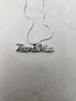 gold name necklace