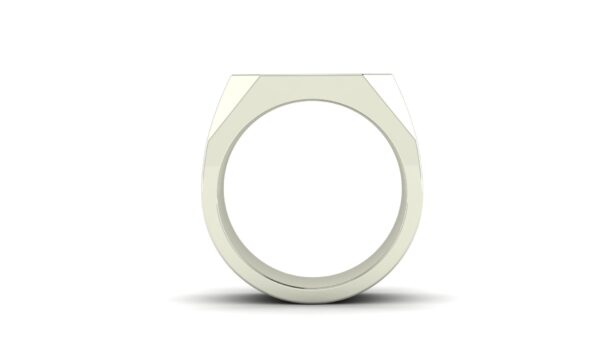 Stylized F Signet Ring