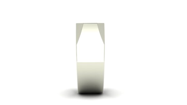 Stylized F Signet Ring
