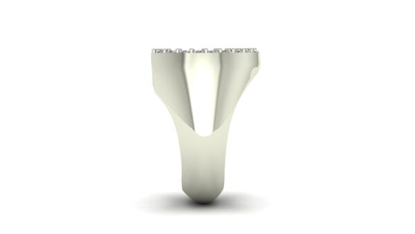 Business Logo Horseshoe Ring