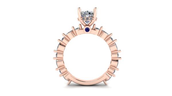 Mixed Cut Engagement Ring