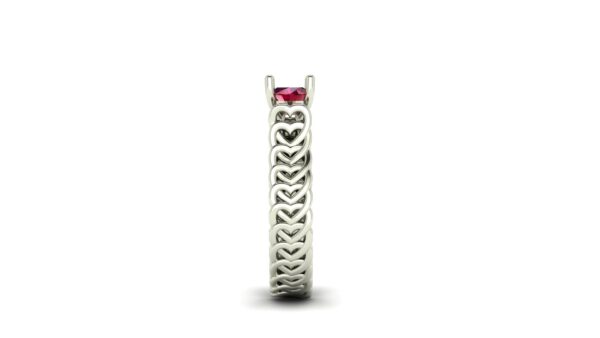 Cuban Link Engagement Ring