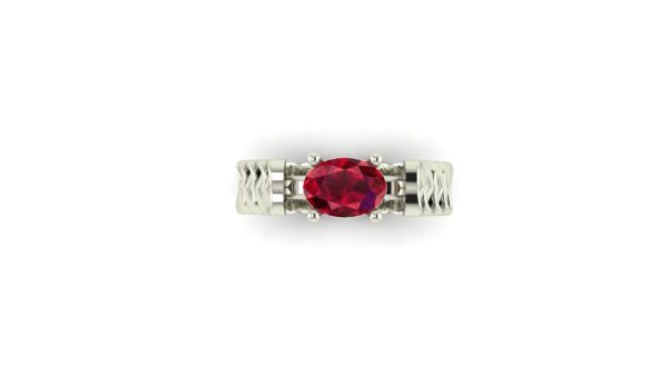 Cuban Link Engagement Ring