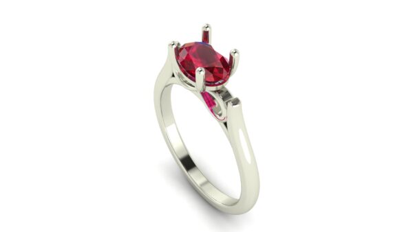 East West Infinity Engagement Ring