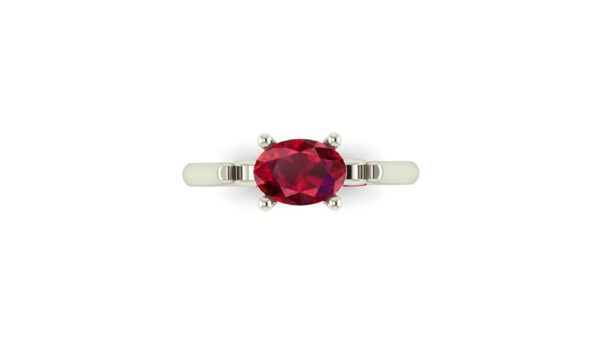 East West Infinity Engagement Ring