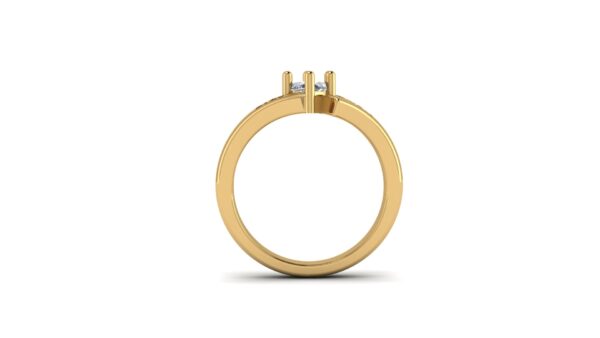 Offset Split Shank Class Ring