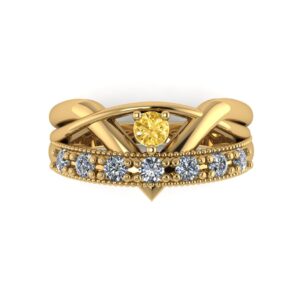 Women's Superman Wedding Ring