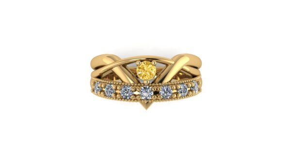 Women's Superman Wedding Ring