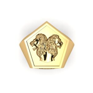 Lion Pinky Ring