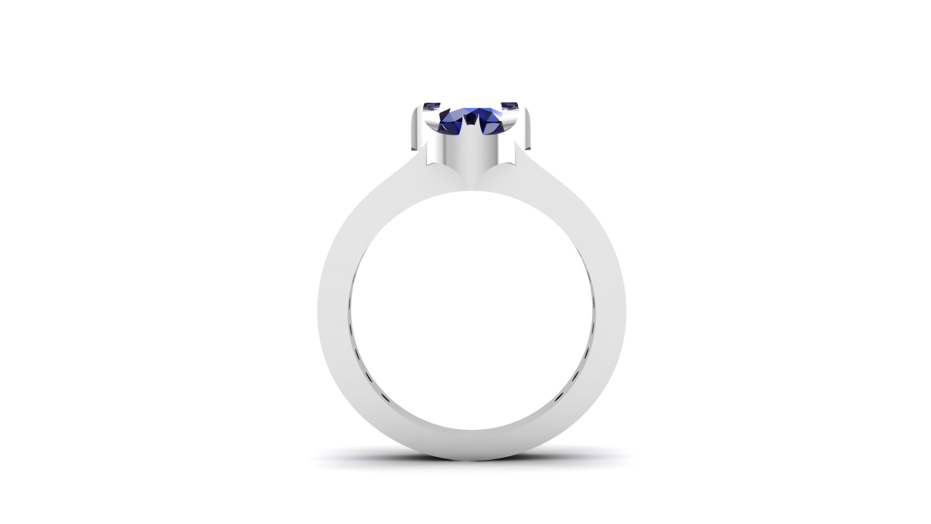 Dark Knight Batman Engagement Ring